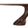 Frolic Graphite Walnut Console Table by ash Wood
