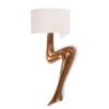 Amorph Emma Rusted Gold finish Sconces made by MDF Wood