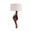 Amorph Oralee Natural Walnut Sconces made by Walnut Wood