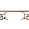 Anika Metal Finish Console Table by MDF Wood