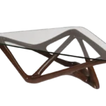 sculptural wood coffee table Climax by Amorph
