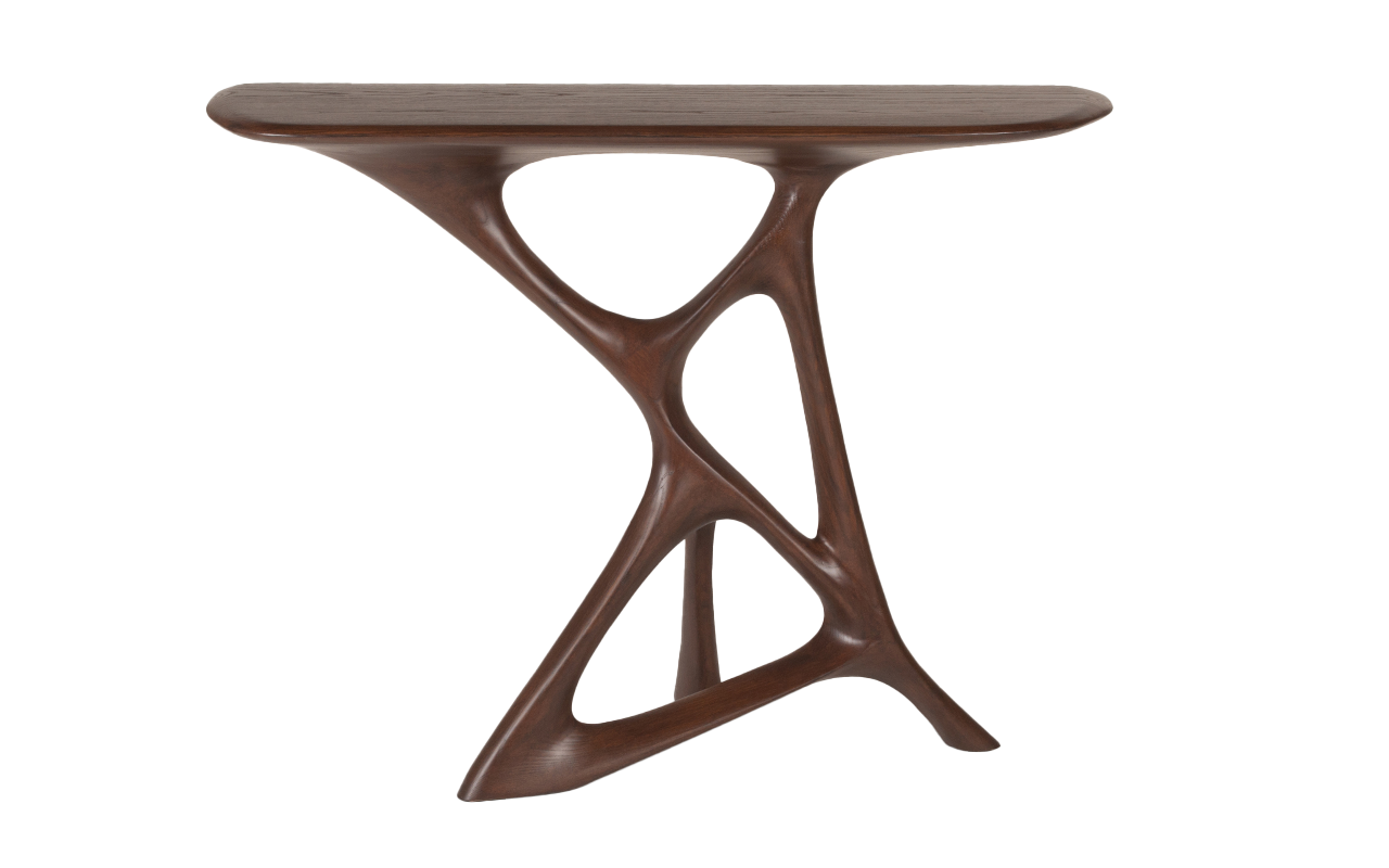 Anika Console Table | Walnut stain