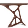 Amorph Anika Walnut Finish Console table made by Solid Ash Wood