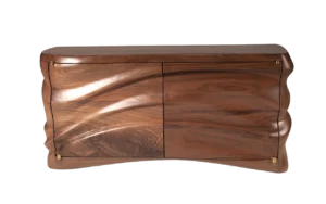 sculptural wood cabinet Adonia by Amorph