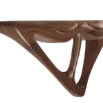 sculptural wood console table Agate by Amorph