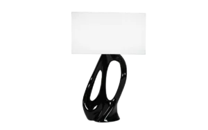 hand-finished solid wood craftsmanship detail of Ana lamp