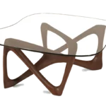 sculptural wood coffee table Ivy by Amorph