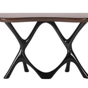 sculptural wood console table Avatar by Amorph