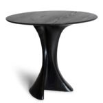 organic modern sculptural solid wood center table