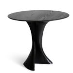 sculptural solid wood center table Dervish by Amorph