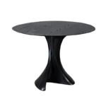 sculptural wood table Dervish by Amorph