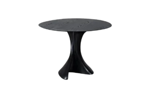 sculptural wood table Dervish by Amorph