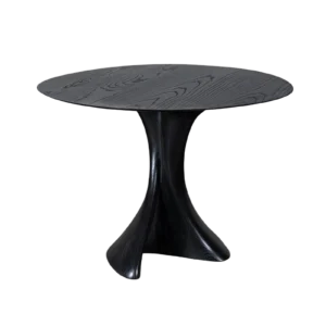 sculptural wood table Dervish by Amorph