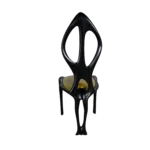 sculptural wood chair Fey by Amorph