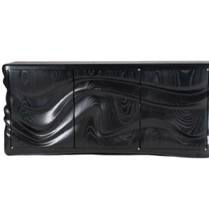 sculptural solid wood cabinet Xena by Amorph