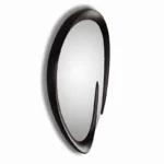 sculptural wood wall mirror Mia by Amorph