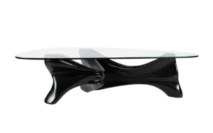 sculptural coffee table wooden Zen by Amorph