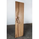 sculptural solid wood interior door Flow by Amorph
