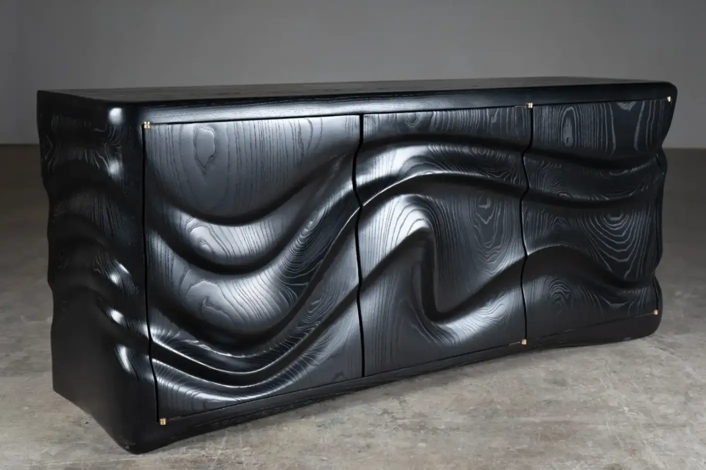 sculptural wood wall panel Xena by Amorph